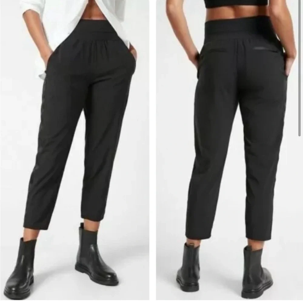 Athleta Nolita Slim Tapered Crop Pant - Picture 1 of 6